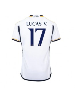 Billige Real Madrid Lucas Vazquez #17 Hjemmedrakt 2023-24 Kortermet